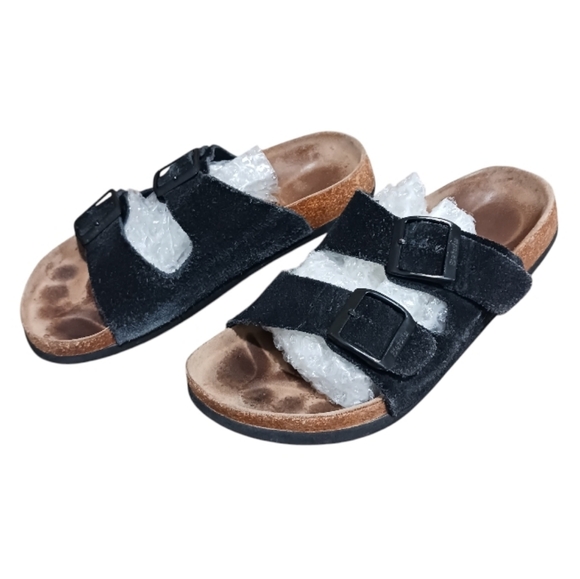 Birkenstock Shoes - Betula By Birkenstock Suede Double Strap Sandals